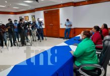 Conferencia de prensa del CSE sobre maletas electorales en Nicaragua