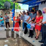 Acto de entrega de vivienda digna en Managua