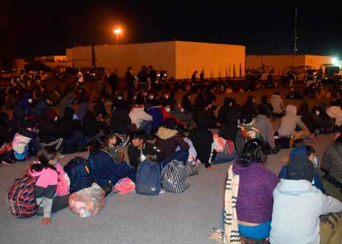 Detienen en México a 652 migrantes cerca de frontera con EE. UU.