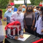 Firma para inicios de obras de de nuevo hospital en Juigalpa, Chontales