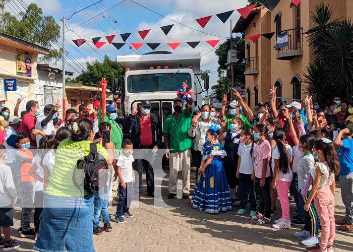 Reunión en Somoto con pobladores, que buscan ser el municipio más limpio