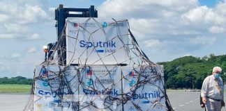 Lotes de vacunas Sputnik Light que arribó a Nicaragua