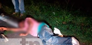 Atropellado por motociclista en Tipitapa