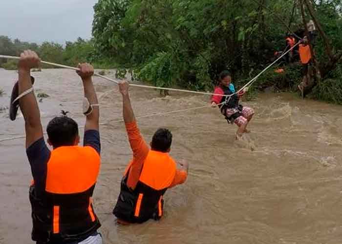 Tormenta tropical Kompasu deja 9 muertos y casi 1.600 evacuados en Filipinas