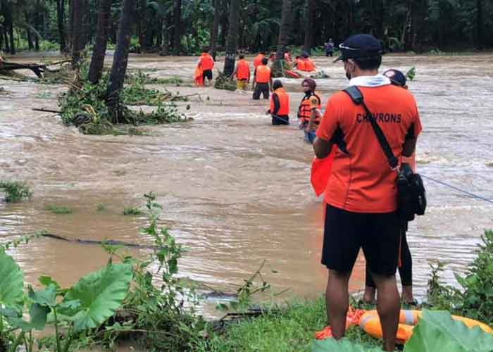 Tormenta tropical Kompasu deja 9 muertos y casi 1.600 evacuados en Filipinas