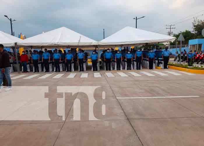 Inauguran una nueva unidad policial en Managua