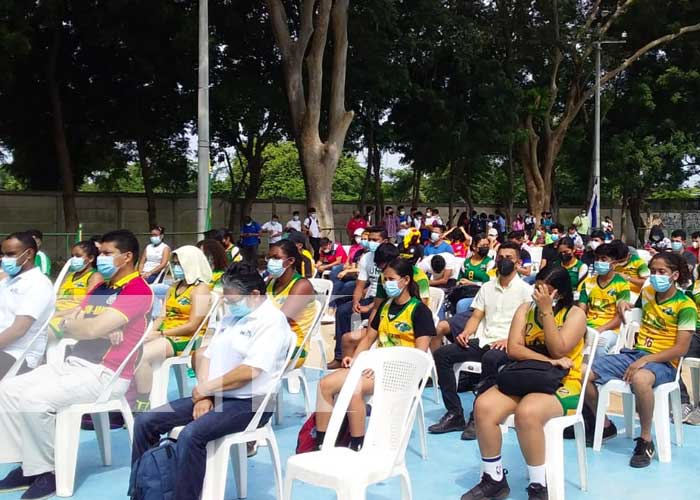 Inauguración de Juegos Universitarios en Managua
