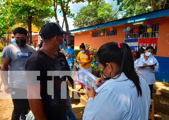 Jornada para aplicar vacunas en Chichigalpa, Chinandega