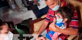 Vacunación a niños, niñas y adolescentes en Nicaragua