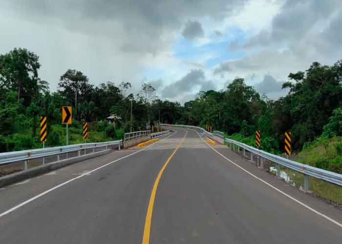 Entregan nuevo tramo de carretera en Zelaya Central