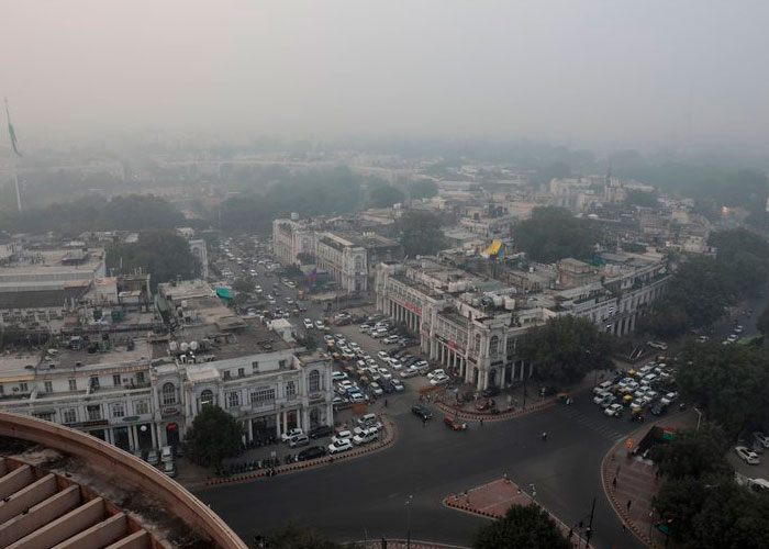 La contaminación sumerge a Nueva Delhi en una niebla tóxica