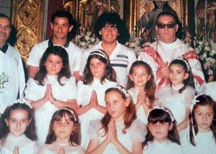 Relación de Diego Maradona con la religión Católica
