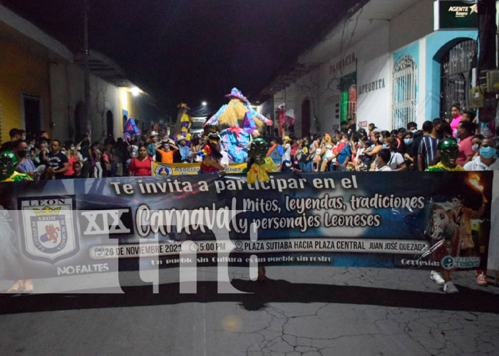 La identidad cultural de León, en el XIX Carnaval de Mitos y Leyendas