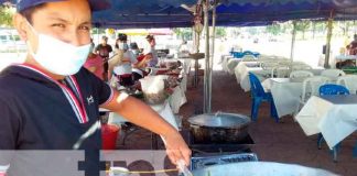 Realizan la feria del mar en La Plaza 22 de Agosto, Managua