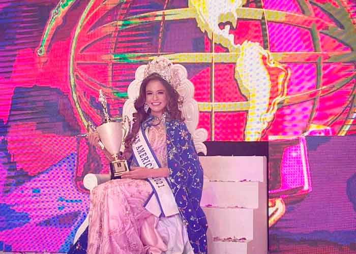 Abril Duarte se corona como la nueva Miss Teen Americas 2021
