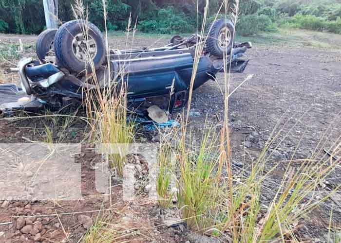 Accidente de transito en Matiguas - Muy Muy dejó a una persona herida 
