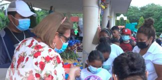 Celebran la Purísima en la Isla de Ometepe