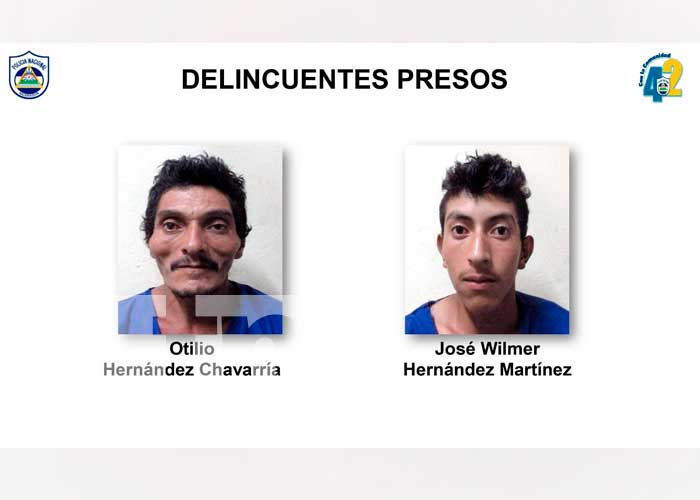 Matagalpa: Policía Captura a 11 Sujetos en Diversos planes de seguridad