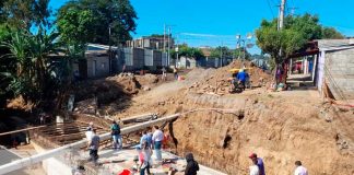 Avance de construcción de importante nueva vía para Managua