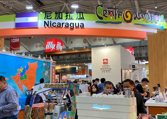 Café de Nicaragua destaca en feria internacional de café, té y vino en Taiwán 