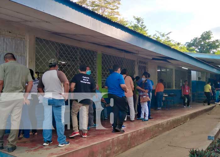 Ágil y fluido proceso electoral de elecciones generales en Moyogalpa