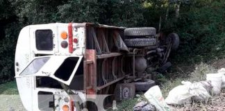 Accidente de tránsito en San Pedro de Lóvago, Chontales