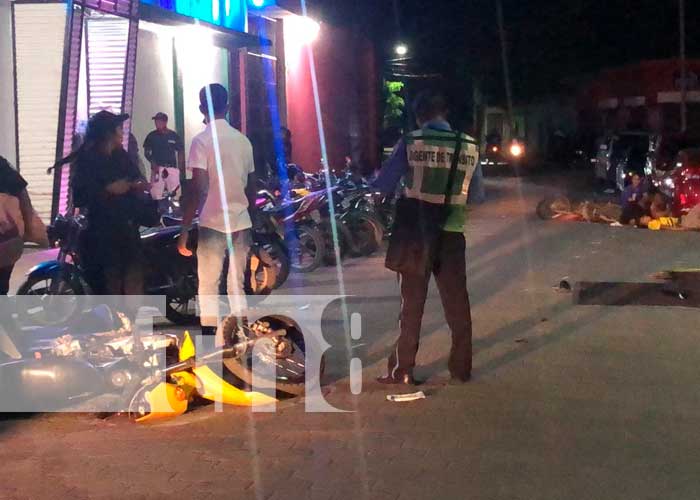 Aparatoso accidente de tránsito en Jalapa, Nueva Segovia