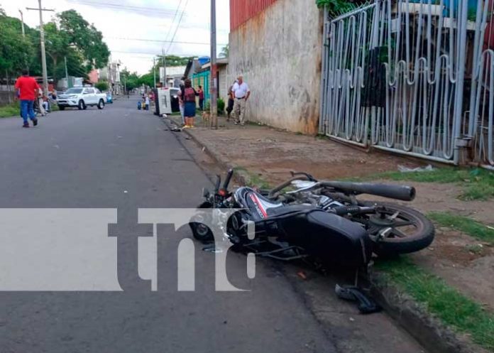 Accidente de tránsito en Managua, Nicaragua