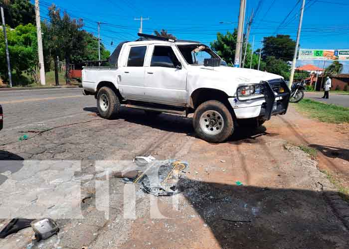 "Al estilo de Rápido y Furioso" una camioneta protagoniza accidente en Managua