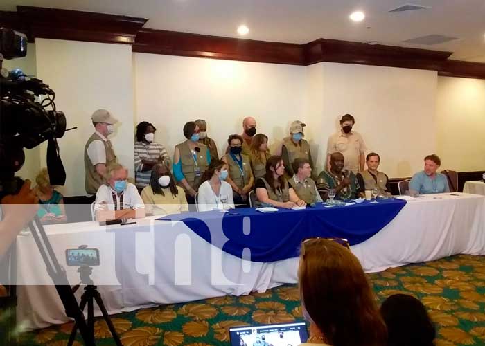 Acompañantes electorales brindan conferencia sobre Elecciones Nicaragua 2021