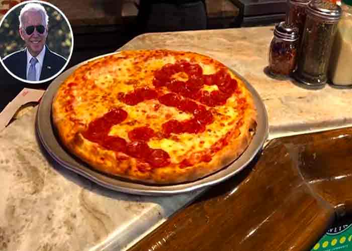 Restaurante en Florida elabora pizzas que incluyen un insulto a Biden