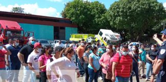 Policía y bomberos capacitan a vendedores de pólvora en Managua