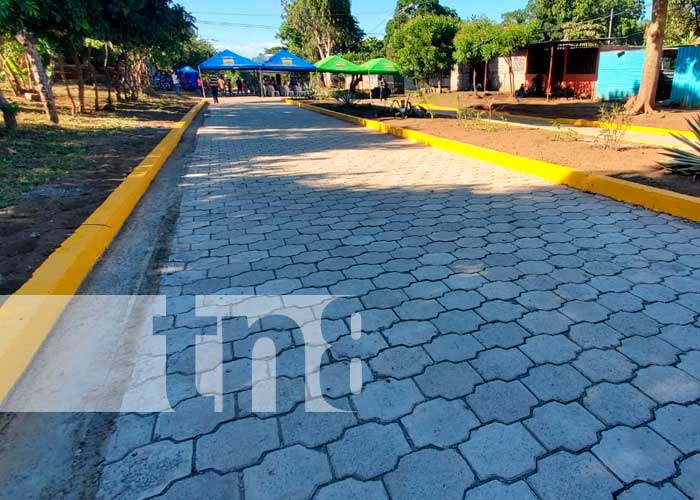 Nuevas calles en la Zona 8 de Ciudad Sandino, Managua