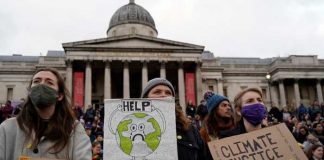 Marchas en todo el mundo por la justicia climática en la COP26