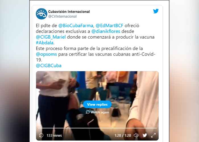 Nuevo planta en Cuba para producir y exportar vacunas contra la Covid-19