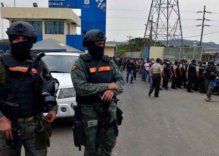 Otros tres presos mueren en un nuevo tiroteo en una cárcel de Ecuador