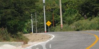 Nuevo trayecto de carretera mejorada en San Nicolás, Estelí