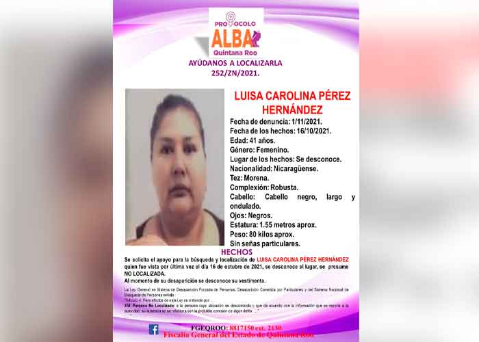 Activan alerta por una familia nicaragüense desaparecida en México