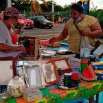 Feria navideña en Managua