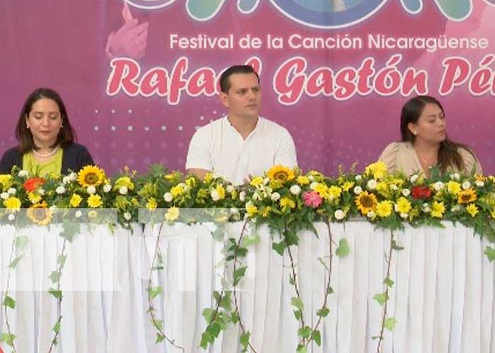 Concurso de canto en Nicaragua "Rafael Gastón Pérez"