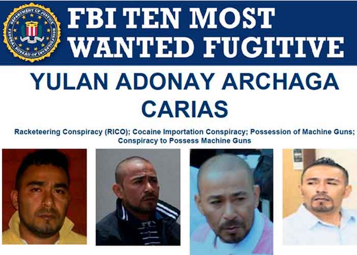 “El Porkys”, líder de la MS-13 en Honduras entre los más buscados del FBI