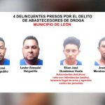 Personas detenidas en León, según reporte policial