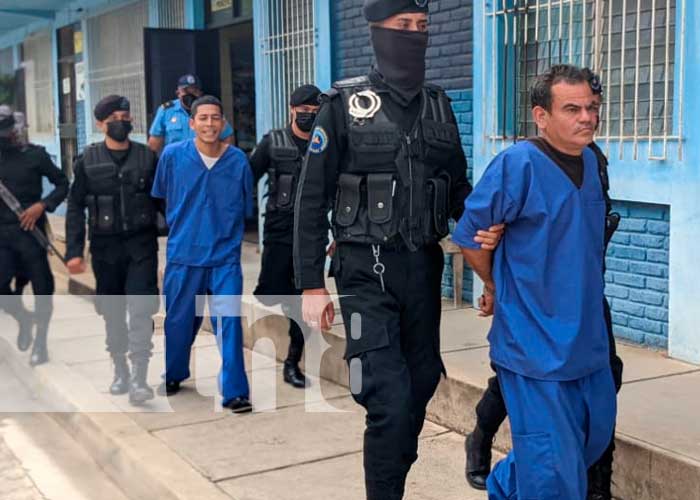 Delincuentes presos por tráfico de marihuana en Madriz