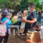 Traslado de maletas electorales en Tipitapa, Managua