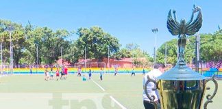 Campeonato infantil de Nicaragua en honor a Maradona