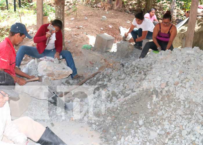 Mineros artesanales en Nicaragua