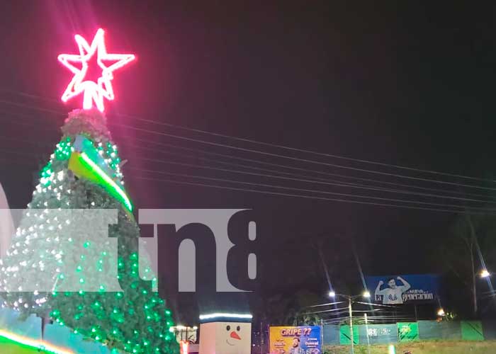 Managua luce acorde de la cercanía de Navidad