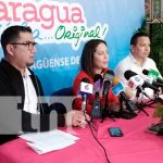 Conferencia de prensa sobre actividades recreativas y culturales de Nicaragua