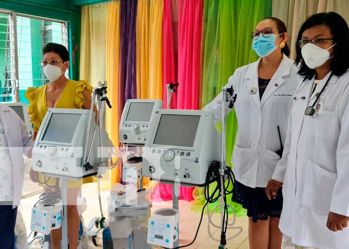 Foto: Nuevos ventiladores para áreas del Hospital Manolo Morales, en Nicaragua / TN8