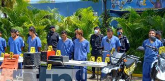 Presentaron a 17 detenidos por diferentes delitos en Chinandega